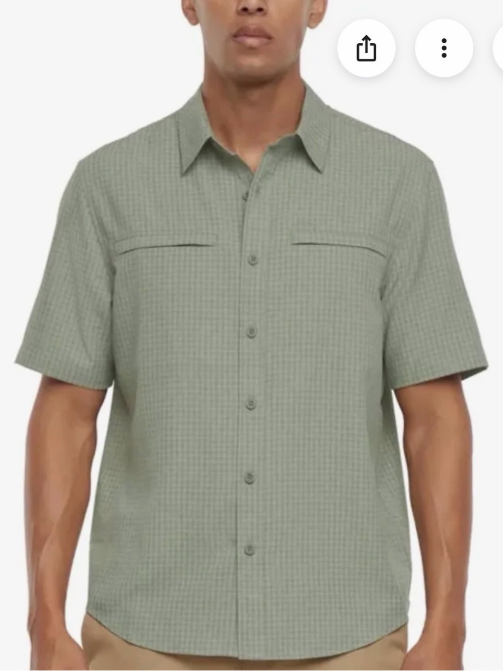 Orvis Men’s Short Sleeve Tech Shirt UPF 30+ Quick Dry Moisture Wicking Size S